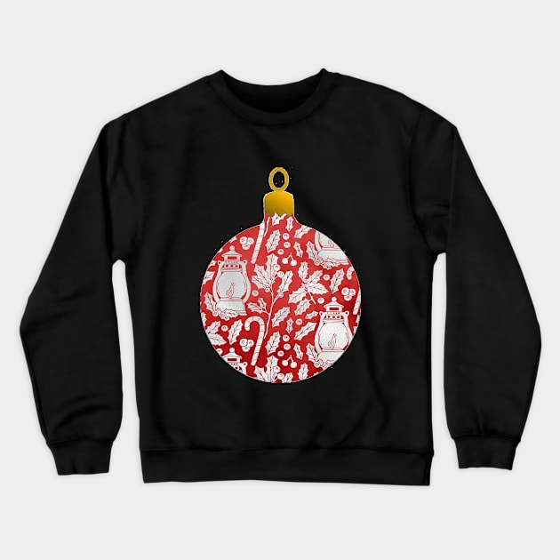 Holiday Tree Ornament Crewneck Sweatshirt by Things2followuhome